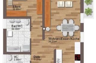 Wohnung kaufen in 94505 Bernried, Traumhafte 3 -Zim. - Eigentumswohnung