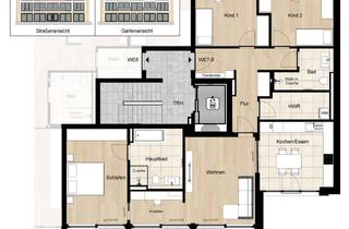 Wohnung kaufen in Claszeile 69, 14165 Zehlendorf, 4-Zimmer-Neubauwohnung im 2. OG (WE 7-8) ALTERNATIVER GRUNDRISS