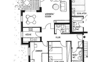 Wohnung mieten in 32130 Enger, Schöne helle Terrassenwohnung mit einem Blick auf dem Garten.