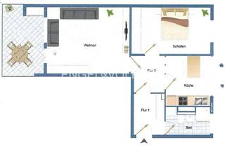 Wohnung mieten in 38120 Weststadt, SCHÖNE 2-ZIMMER-WOHNUNG MIT TERRASSE