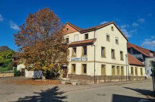 Haus kaufen in Steinigter Bergweg, 74924 Neckarbischofsheim, Wohn- und Geschäftshaus: 2-Familien-Haus plus Gastro im EG und Scheune