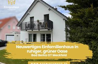 Einfamilienhaus kaufen in 99438 Bad Berka, Neuwertiges Einfamilienhaus in ruhiger, grüner Oase - Bad Berka OT Meckfeld