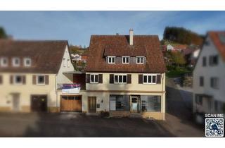 Haus kaufen in 74429 Sulzbach-Laufen, Wohnhaus mit Gewerbeeinheit und Garage in Sulzbach-Laufen