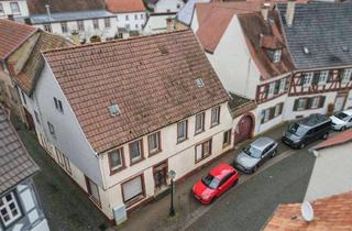 Haus kaufen in 67292 Kirchheimbolanden, Zentral gelegenes 10-Zi.-Haus mit Potenzial für neues Wohn- und Geschäftshaus