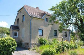 Einfamilienhaus kaufen in 01689 Niederau, EFH zur individuellen Sanierung - 5 Zimmer, Keller - 1.500m² Grundstück - Fernblick *provisionsfrei*