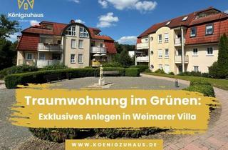 Anlageobjekt in 99425 Parkvorstadt, Traumwohnung im Grünen: Exklusives Anlegen in Weimarer Villa