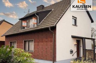 Haus kaufen in 52249 Eschweiler, Freistehendes EFH mit Garten in Eschweiler - Weisweiler. (Ideal für handwerkliche begabte Familie)