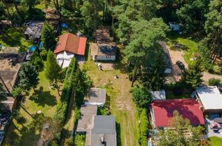 Grundstück zu kaufen in 15345 Rehfelde, Mit Bungalow, Terrasse, Carport u.v.m.: Feriengrundstück am Waldrand in Rehfelde