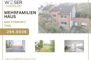 Mehrfamilienhaus kaufen in 31812 Bad Pyrmont, Bad Pyrmont - Gepflegtes Mehrfamilienhaus in exponierter Lage in Thal Bad Pyrmont! - Wohnen im traumhaften Thal