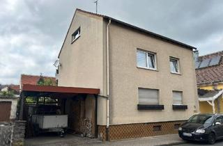 Haus kaufen in 76646 Bruchsal, Bruchsal - Handwerker aufgepasst! Hier ist Ihre Immobilie! 2-Familienhaus mit Garten & Freisitz