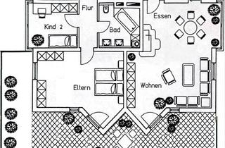 Wohnung mieten in Steinackerstraße 26, 79194 Gundelfingen, 4,5ZK2B EG-Wohnung mit Terrasse, priv. Garten, gr. Gemeinschaftsgarten, 2 Stellplätzen, Kellerraum