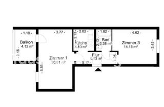 Wohnung mieten in 12555 Köpenick, Tauschwohnung: 2-Zimmer Wohnung mit kleinem Garten