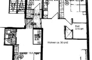 Wohnung mieten in Lehrter Straße 20, 30559 Anderten, Helle 3,5-Zimmer-Erdgeschosswohnung mit 2 Loggien nähe Tiergarten