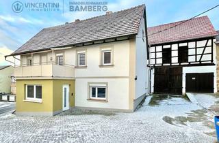 Haus kaufen in 96169 Lauter, Renoviertes Wohnhaus mit Scheune und Garage im Ortskern