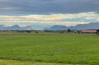 Grundstück zu kaufen in Hornau 20, 83052 Bruckmühl, Sonniges Grundstück mit Blick auf den Wendelstein, für ein Doppelhaus oder großes EFH