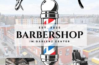 Geschäftslokal mieten in 09127 Chemnitz, Chemnitz - Barbershop in Chemnitz: Top-Lage im Gablenz Center wartet auf Sie zur Miete, sehr gut besucht