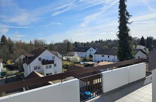 Penthouse mieten in Dachhauer Str., 82140 Olching, Lichtdurchflutete, sehr helle 4 Zimmer-Penthouse-Wohnung mit großer Südterrasse und privater Parkplatz im Innenhof Modern-classy, stylish and spacious penthouse with stunning view