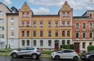 Wohnung kaufen in 09131 Hilbersdorf, Für Kapitalanleger: Vermietete 3-Zimmer- Altbau-Wohnung mit Balkon in Chemnitz Hilbersdorf