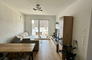 Wohnung mieten in Hoholt-Pilgrim-Straße, 85283 Wolnzach, Sonnige 2-Zimmer Neubau-Wohnung mit Balkon und Einbauküche im Herzen von Wolnzach