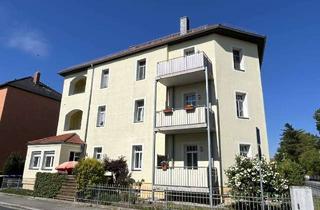 Wohnung mieten in Robert-Blum-Str., 01640 Coswig, Coswig: Gemütliche 2-RW, sanierter Altbau mit Balkon, Hochparterre