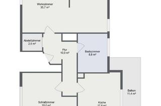 Wohnung mieten in Kirchbachstraße 49, 77815 Bühl, 2-Zimmer-Hochparterre-Wohnung mit Balkon in Bühl-Eisental