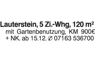 Wohnung mieten in 73061 Ebersbach, 5 Zi.-Whg,