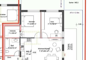 Wohnung mieten in Daubhausstraße 27, 55283 Nierstein, 3-Zi-Wohnung - ERSTBEZUG nach Umbau! - mit Gartenanteil