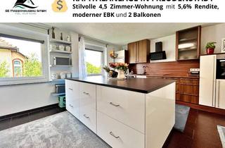 Anlageobjekt in 72250 Freudenstadt, KAPITALANLAGE IN FDS – 5,6% Rendite, stilvolle 4,5-Zimmer-Wohnung mit moderner EBK und 2 Balkonen