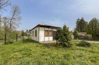 Grundstück zu kaufen in 06774 Burgkemnitz, Schönes, voll erschlossenes Bauland mit gestaltungsbedürftigem Bungalow in beschaulicher Lage