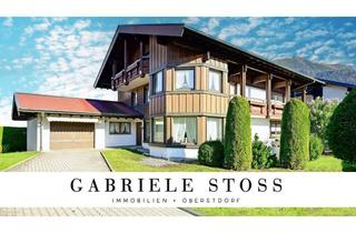 Haus kaufen in 87561 Oberstdorf, Mitten in Oberstdorf: Landhaus mit gr. Betreiberwhg, 4 Fewos, Blk., Stellpl., Garage, ruhig, sonnig!