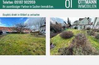 Grundstück zu kaufen in 90518 Altdorf, Bauplatz in Altdorf zu verkaufen