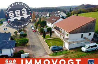 Haus kaufen in 55595 Hargesheim, RÜCKBAU AUF ERWEITERTEN ROHBAU IN ABSOLUT TRAUMHAFTER NATURLAGE | 2 GARAGEN | 2 BALKONE | TERRASSE