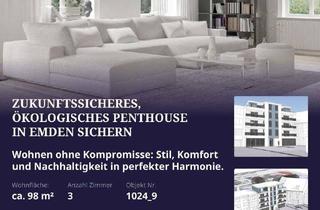 Penthouse kaufen in Abdenastraße, 26721 Stadtzentrum, Exklusives Penthouse im Herzen von Emden mit KfW 40 QNG-Zertifikat! Ihr perfektes, modernes Zuhause.