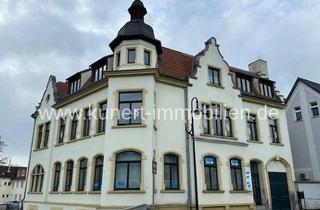 Haus kaufen in Untere Bahnhofstraße 10, 06333 Hettstedt, Attraktives Wohn- und Geschäftshaus in zentraler Lage von Hettstedt mit Blick über die Stadt