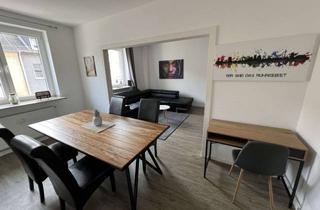 Wohnung mieten in 46045 Marienkirche, vollmöblierte 80 qm Wohnung mit Balkon im Zentrum