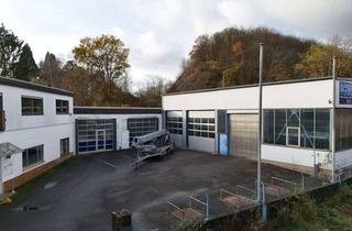 Gewerbeimmobilie kaufen in Dietzhölzstraße, 35683 Dillenburg, Büro mit Kranhalle in zentraler Lage, nahe zur A45