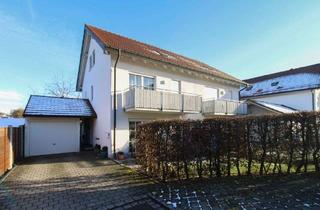 Haus kaufen in 84428 Buchbach, Buchbach - Zögern Sie nicht: Gepflegte DHH mit Garten, Terrassen, Balkon und unverbaubarem Blick ins Grüne