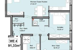 Wohnung mieten in Hauptstraße 36, 56290 Uhler, Neubau 3ZKB mit Balkon, Stellplatz inkl.