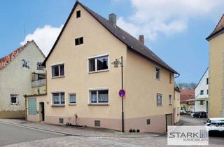 Haus kaufen in 97285 Röttingen, Bezahlbares, älteres Eigenheim im Altort von Röttingen!