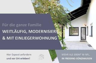 Haus mieten in 85354 Freising, Umfassend saniertes EFH für hohe Platzansprüche | 340m² Wohn-/Nutzfläche