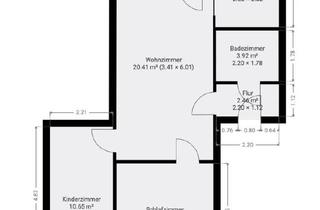 Wohnung mieten in 08427 Fraureuth, Neusanierte charmante 3-Raumwohnung in ruhiger Lage