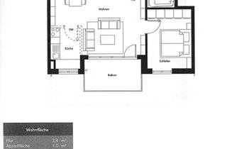 Wohnung mieten in 82054 Sauerlach, Stilvolle, gepflegte 2-Raum-Wohnung mit EBK in Sauerlach