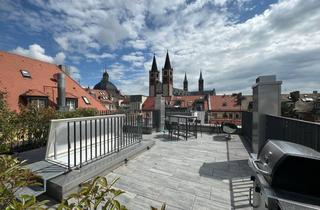 Penthouse mieten in 97070 Würzburg, VOLL MÖBLIERT - 2 Zimmer-Penthouse-Wohnung mit einzigartiger Dachterrasse im Zentrum von Würzburg