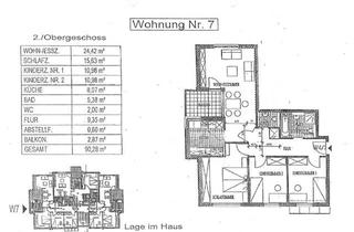 Wohnung kaufen in 45549 Sprockhövel, Etagenwohnung in ruhiger aber zentraler Lage von Sprockhövel