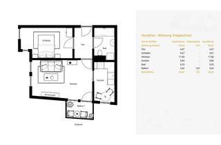 Wohnung mieten in Dorfstraße 25H, 15738 Zeuthen, Zeuthen - 44qm, frisch Saniert, Balkon, EBK, Parkett, Stellplatz, Bahnhofsnähe