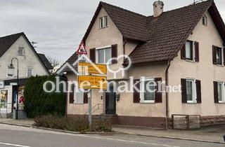 Haus mieten in Bahnhofstraße, 72517 Sigmaringendorf, Großes Haus mit Garten / Garage im Ortskern zu Vermieten teilmöbiliert.