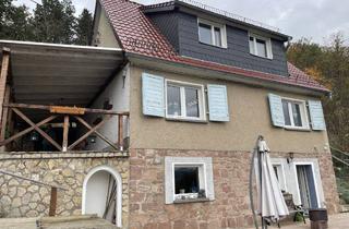 Einfamilienhaus kaufen in Jenaische Straße A, 07407 Rudolstadt, Charmantes Einfamilienhaus mit vielfältigen Extras in idyllischer Hanglage