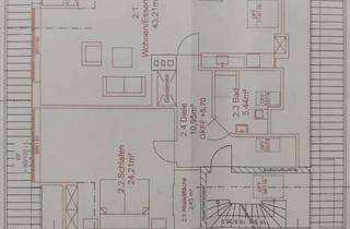 Wohnung mieten in 47441 Moers, Schöne und modernisierte 2-Zimmer-Dachgeschosswohnung in Moers