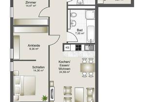 Wohnung kaufen in 74821 Mosbach, Neubau Mosbach Wohnung 3,5 Zimmer