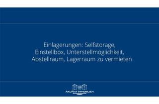 Gewerbeimmobilie mieten in 86899 Landsberg, Einlagerungen: Selfstorage, Einstellbox, Unterstellmöglichkeit, Abstellraum, Lagerraum zu vermieten